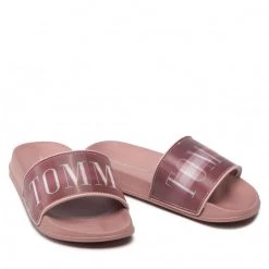 Enfant Mules / Sandales De Bain Tommy Hilfiger - Holographic Pool Slide T3A0-32198-1172 M Antique Rose 303 Rose -Tommy Hilfiger Soldes 05 0000209681338 ph