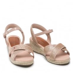 Enfant Espadrilles Tommy Hilfiger - Rope Wedge Sandal T3A7-32186-1380 M Powder Pink 363 Rose 12 Enfant Espadrilles Tommy Hilfiger - Rope Wedge Sandal T3A7-32186-1380 M Powder Pink 363 Rose -Tommy Hilfiger Soldes 05 0000209681871 mg
