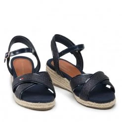Enfant Espadrilles Tommy Hilfiger - Rope Wedge Sandal T3A7-32186-1380 M Blue 800 Bleu Marine 12 Enfant Espadrilles Tommy Hilfiger - Rope Wedge Sandal T3A7-32186-1380 M Blue 800 Bleu Marine -Tommy Hilfiger Soldes 05 0000209681895 mg