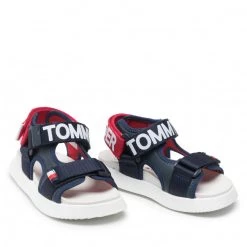 Enfant Sandales TOMMY HILFIGER - Velcro Sandal T3B2-32257-0208 M Blue 800 Bleu Marine 12 Enfant Sandales TOMMY HILFIGER - Velcro Sandal T3B2-32257-0208 M Blue 800 Bleu Marine -Tommy Hilfiger Soldes 05 0000209682212 mg
