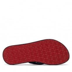 Femme Tongs TOMMY HILFIGER - Th Glitter Wrab Beach Sandal FW0FW06423 Desert Sky DW5 Bleu Marine -Tommy Hilfiger Soldes 05 0000209910124 st