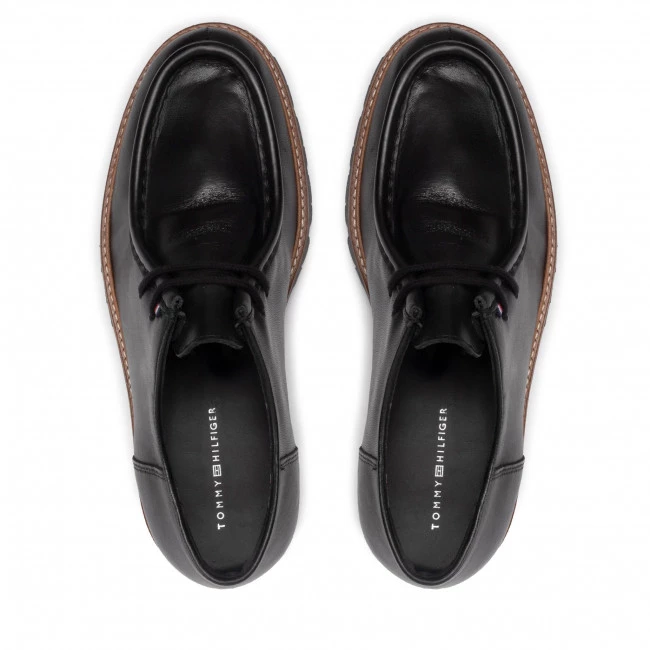 Homme Chaussures Basses Tommy Hilfiger - Fashion Lth Mocassin Lace Shoe FM0FM04148 Black BDS Noir 7 Homme Chaussures Basses Tommy Hilfiger - Fashion Lth Mocassin Lace Shoe FM0FM04148 Black BDS Noir – Image 5