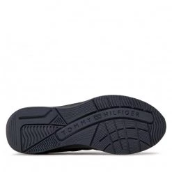 Homme Sneakers Tommy Hilfiger - Modern Prep Sneaker Knit FM0FM04233 Desert Sky DW5 Bleu Marine -Tommy Hilfiger Soldes 05 0000300530498 mt 1