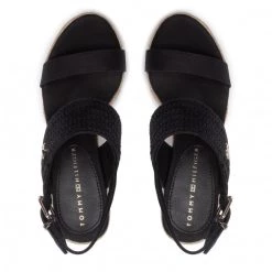 Femme Espadrilles TOMMY HILFIGER - Textured High Wedge Sandal FW0FW06441 Black BDS Noir 12 Femme Espadrilles TOMMY HILFIGER - Textured High Wedge Sandal FW0FW06441 Black BDS Noir -Tommy Hilfiger Soldes 05 0000300530788 ki