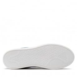 Femme Sneakers TOMMY HILFIGER - Th Signature Suede Sneaker FW0FW06518 Moon Blue DYB Bleu -Tommy Hilfiger Soldes 05 0000300530948 ts