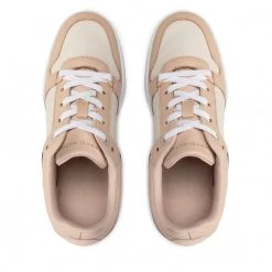 Femme Sneakers TOMMY HILFIGER - Low Cut Basket Sneaker FW0FW06524 Misty Blush TRY Beige -Tommy Hilfiger Soldes 05 0000300530993 ki