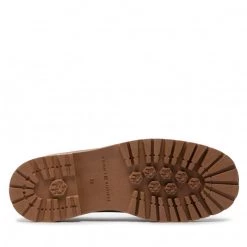 Femme Chaussures Basses TOMMY HILFIGER - Th Hardware Chunky Loafer FW0FW06675 Desert Sky DW5 Bleu Marine -Tommy Hilfiger Soldes 05 0000300531921 plj