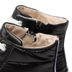 Enfant Sneakers Tommy Hilfiger - High Top Lace-Up Sneaker T3A9-32290-1437 M Black 999 Noir -Tommy Hilfiger Soldes 05 0000300783764 st