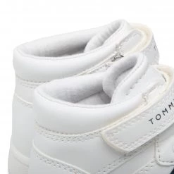 Enfant Sneakers TOMMY HILFIGER - Higt Top Lace-Up/Velcro Sneaker T3A9-32330-1438 S White 100 Blanc 11 Enfant Sneakers TOMMY HILFIGER - Higt Top Lace-Up/Velcro Sneaker T3A9-32330-1438 S White 100 Blanc -Tommy Hilfiger Soldes 05 0000300783832 ki