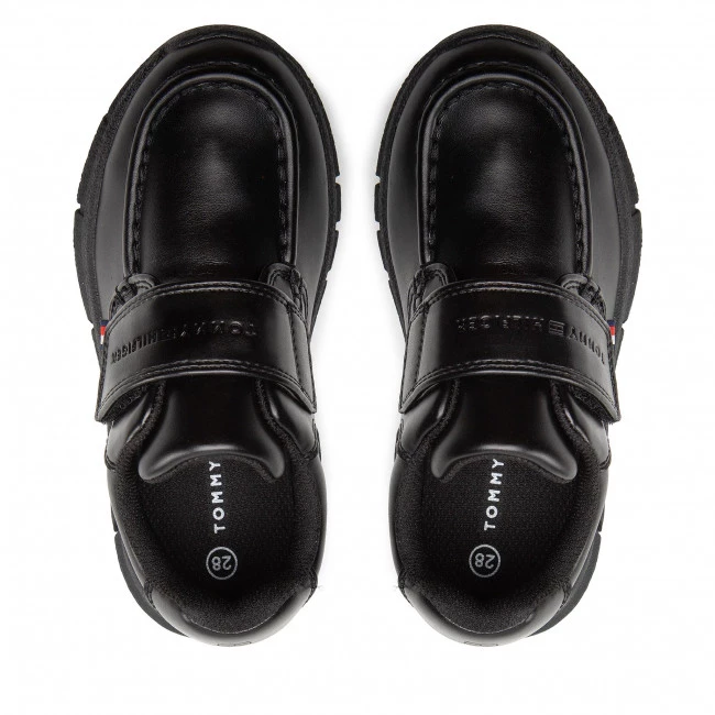 Enfant Chaussures Basses Tommy Hilfiger - Velcro Shoe T3B4-32588-0289 M Black 999 Noir 7 Enfant Chaussures Basses Tommy Hilfiger - Velcro Shoe T3B4-32588-0289 M Black 999 Noir – Image 5