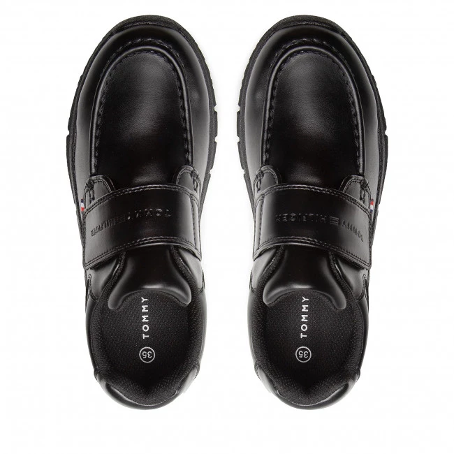 Enfant Chaussures Basses Tommy Hilfiger - Velcro Shoe T3B4-32588-0289 S Black 999 Noir 7 Enfant Chaussures Basses Tommy Hilfiger - Velcro Shoe T3B4-32588-0289 S Black 999 Noir – Image 5