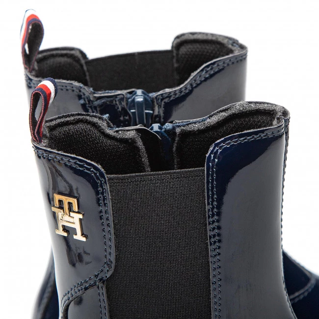 Enfant Bottes Tommy Hilfiger - Chelsea Boot T4A5-32408-0775 M Blue 800 Bleu Marine 7 Enfant Bottes Tommy Hilfiger - Chelsea Boot T4A5-32408-0775 M Blue 800 Bleu Marine – Image 5