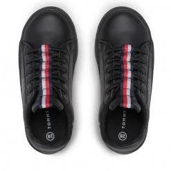 Enfant Sneakers TOMMY HILFIGER - Low Cut Lace-Up Sneaker T3B9-32466-1355 M Black 999 Noir 12 Enfant Sneakers TOMMY HILFIGER - Low Cut Lace-Up Sneaker T3B9-32466-1355 M Black 999 Noir -Tommy Hilfiger Soldes 05 0000300887592 mg