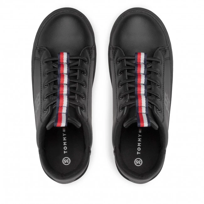 Enfant Sneakers Tommy Hilfiger - T3B9-32466-1355999 S Black Noir 7 Enfant Sneakers Tommy Hilfiger - T3B9-32466-1355999 S Black Noir – Image 5