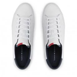 Homme Sneakers Tommy Hilfiger - Prep Vulc Leather FM0FM04171 White YBR Blanc 12 Homme Sneakers Tommy Hilfiger - Prep Vulc Leather FM0FM04171 White YBR Blanc -Tommy Hilfiger Soldes 05 0000301098942 mk