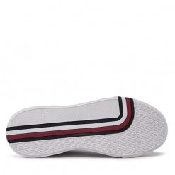 Homme Sneakers Tommy Hilfiger - Modern Cupsole Leather FM0FM04292 White YBR Blanc -Tommy Hilfiger Soldes 05 0000301104599 fp