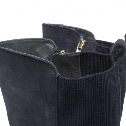 Femme Bottes Cavalières Tommy Hilfiger - Th Essentials Longboot FW0FW07050 Desert Sky DW5 Bleu Marine -Tommy Hilfiger Soldes 05 0000301113874 pa