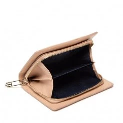 Accessoires Portefeuille Femme Grand Format Tommy Hilfiger - Th Timeless Med Wallet AW0AW11616 ABR Beige -Tommy Hilfiger Soldes 05 8720116549775 mf