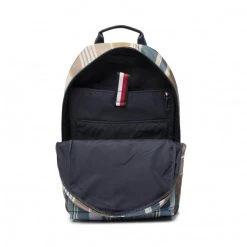 Accessoires Sac à Dos Tommy Hilfiger - Th Established Backpack Madras AM0AM09245 0F4 Marron, Multicolore -Tommy Hilfiger Soldes 05 8720117867519 pa