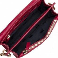 Sacs Sac à Main TOMMY HILFIGER - Th Outline Crossover AW0AW12010 XJV Bordeaux -Tommy Hilfiger Soldes 05 8720117905518 st