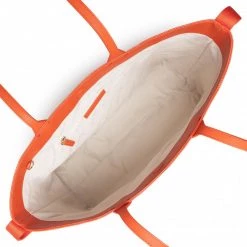 Sacs Sac à Main Tommy Hilfiger - Iconic Tommy Tote Check AW0AWI2311 0JH Orange -Tommy Hilfiger Soldes 05 8720641019644 ts