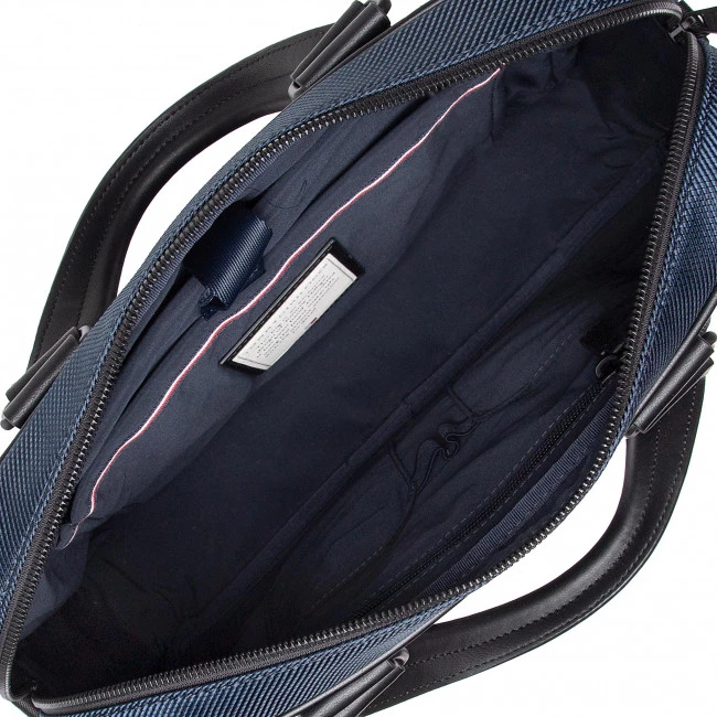 Accessoires Sac Ordinateur Tommy Hilfiger - 1985 Computer Bag AM0AM10273 DW6 Bleu Marine 7 Accessoires Sac Ordinateur Tommy Hilfiger - 1985 Computer Bag AM0AM10273 DW6 Bleu Marine – Image 5