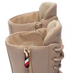 Enfant Bottes De Randonnée Tommy Hilfiger - Lace-Up Bootie T3A5-32381-1355 Nude 359 Beige 12 Enfant Bottes De Randonnée Tommy Hilfiger - Lace-Up Bootie T3A5-32381-1355 Nude 359 Beige -Tommy Hilfiger Soldes 05 0000300783580 swa