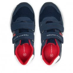 Enfant Sneakers Tommy Hilfiger - Low Cut Velcro Sneaker T1B4-30481-0732 S Blue 800 Bleu Marine 13 Enfant Sneakers Tommy Hilfiger - Low Cut Velcro Sneaker T1B4-30481-0732 S Blue 800 Bleu Marine -Tommy Hilfiger Soldes 06 0000207172036 bs