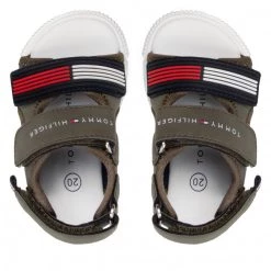 Enfant Sandales TOMMY HILFIGER - Velcro Sandal T1B2-32252-1357 M Military Green 414 Vert 13 Enfant Sandales TOMMY HILFIGER - Velcro Sandal T1B2-32252-1357 M Military Green 414 Vert -Tommy Hilfiger Soldes 06 0000209680652 is