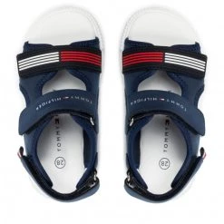 Enfant Sandales TOMMY HILFIGER - Velcro Sandal T1B2-32252-1357 S Blue 800 Bleu Marine 13 Enfant Sandales TOMMY HILFIGER - Velcro Sandal T1B2-32252-1357 S Blue 800 Bleu Marine -Tommy Hilfiger Soldes 06 0000209680683 ks