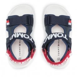 Enfant Sandales TOMMY HILFIGER - Velcro Sandal T3B2-32257-0208 M Blue 800 Bleu Marine 13 Enfant Sandales TOMMY HILFIGER - Velcro Sandal T3B2-32257-0208 M Blue 800 Bleu Marine -Tommy Hilfiger Soldes 06 0000209682212 mg