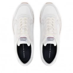 Homme Sneakers TOMMY HILFIGER - Elevated Eva Runner MixFM0FM04028 Ecru YBL Beige -Tommy Hilfiger Soldes 06 0000209898989 ks