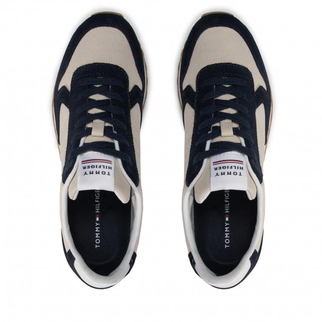 Homme Sneakers Tommy Hilfiger - Elevated Eva Runner Mix FM0FM04028 Classic Beige ACI Beige 8 Homme Sneakers Tommy Hilfiger - Elevated Eva Runner Mix FM0FM04028 Classic Beige ACI Beige – Image 6