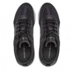 Femme Sneakers TOMMY HILFIGER - Th Lightweight Sneaker FW0FW06516 Black BDS Noir -Tommy Hilfiger Soldes 06 0000209907964 fp