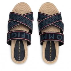 Femme Espadrilles TOMMY HILFIGER - Webbing Flat Espadrille FW0FW06307 Desert Sky DW5 Bleu Marine 13 Femme Espadrilles TOMMY HILFIGER - Webbing Flat Espadrille FW0FW06307 Desert Sky DW5 Bleu Marine -Tommy Hilfiger Soldes 06 0000209911466 ts