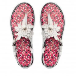 Femme Sandales TOMMY HILFIGER - Th Geo Print Flat Sandal FW0FW06229 Ecru YBL Blanc 13 Femme Sandales TOMMY HILFIGER - Th Geo Print Flat Sandal FW0FW06229 Ecru YBL Blanc -Tommy Hilfiger Soldes 06 0000209911961 ks