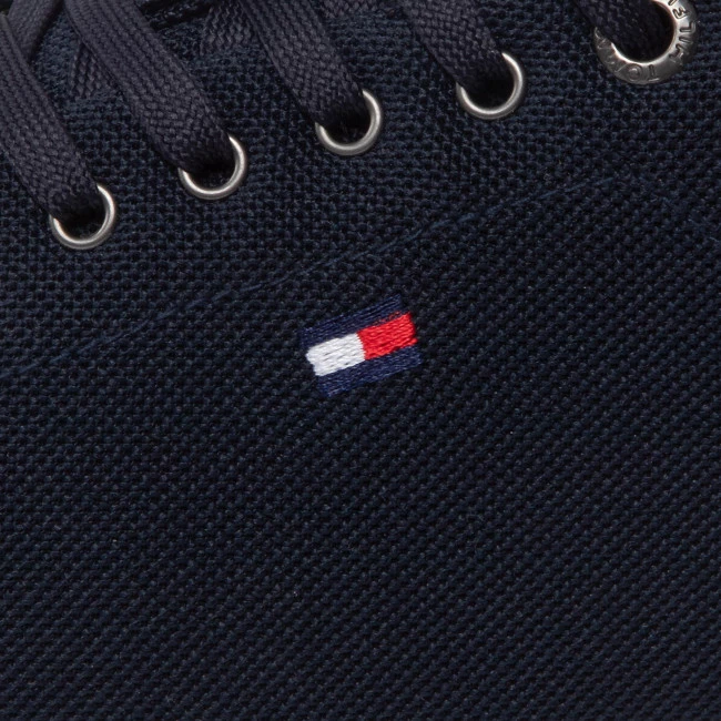 Homme Tennis Tommy Hilfiger - Iconic Vulc Mesh Logo FM0FM04034 Desert Sky DW5 Bleu Marine 8 Homme Tennis Tommy Hilfiger - Iconic Vulc Mesh Logo FM0FM04034 Desert Sky DW5 Bleu Marine – Image 6
