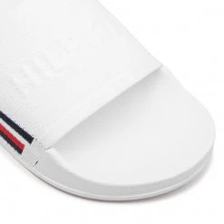 Homme Mules / Sandales De Bain Tommy Hilfiger - Corporate Knitted Beach Sandal FM0FM04062 White YBR Blanc 13 Homme Mules / Sandales De Bain Tommy Hilfiger - Corporate Knitted Beach Sandal FM0FM04062 White YBR Blanc -Tommy Hilfiger Soldes 06 0000300529409 st