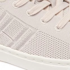 Femme Sneakers TOMMY HILFIGER - Knitted Light Cupsole FW0FW06332 Feather White AF4 Beige -Tommy Hilfiger Soldes 06 0000300530580 ph