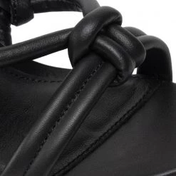 Femme Sandales TOMMY HILFIGER - High Heel Strappy Sandal FW0FW06666 Black BDS Noir -Tommy Hilfiger Soldes 06 0000300531778 mk