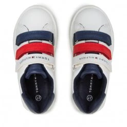 Enfant Sneakers Tommy Hilfiger - Low Cut Velcro Sneaker T1B9-32472-1355 S White/Blue/Red Y003 Blanc, Multicolore 11 Enfant Sneakers Tommy Hilfiger - Low Cut Velcro Sneaker T1B9-32472-1355 S White/Blue/Red Y003 Blanc, Multicolore -Tommy Hilfiger Soldes 06 0000300783498 plj