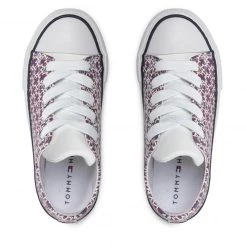 Enfant Sneakers Tommy Hilfiger - Low Cut Lace-Up Sneaker T3A9-32289-0753 White/Bordeaux X665 Bordeaux, Multicolore 12 Enfant Sneakers Tommy Hilfiger - Low Cut Lace-Up Sneaker T3A9-32289-0753 White/Bordeaux X665 Bordeaux, Multicolore -Tommy Hilfiger Soldes 06 0000300783726 fp