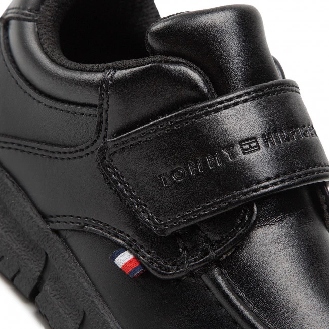 Enfant Chaussures Basses Tommy Hilfiger - Velcro Shoe T3B4-32588-0289 M Black 999 Noir 8 Enfant Chaussures Basses Tommy Hilfiger - Velcro Shoe T3B4-32588-0289 M Black 999 Noir – Image 6