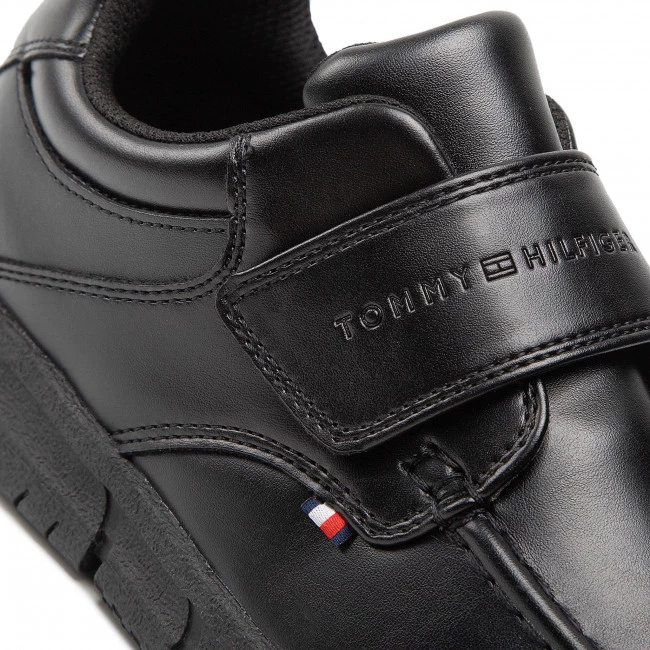 Enfant Chaussures Basses Tommy Hilfiger - Velcro Shoe T3B4-32588-0289 S Black 999 Noir 8 Enfant Chaussures Basses Tommy Hilfiger - Velcro Shoe T3B4-32588-0289 S Black 999 Noir – Image 6