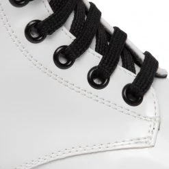 Enfant Bottes De Randonnée TOMMY HILFIGER - Lace-Up Bootie T4A5-32411-1453 M White 100 Blanc -Tommy Hilfiger Soldes 06 0000300784402 st