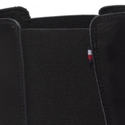 Homme Bottines Chelsea TOMMY HILFIGER - Comfort Hilfiger Leather Chelsea FM0FM04193 Black BDS Noir -Tommy Hilfiger Soldes 06 0000301101383 pl