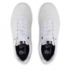 Homme Sneakers Tommy Hilfiger - Modern Cupsole Leather FM0FM04292 White YBR Blanc -Tommy Hilfiger Soldes 06 0000301104599 fp