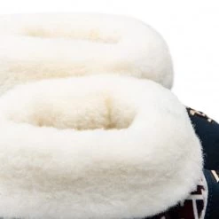 Femme Chaussons Tommy Hilfiger - Boot Slipper Monogram FW0FW06717 Rwb Monogram 0KQ Bleu Marine, Multicolore -Tommy Hilfiger Soldes 06 0000301107705 mt