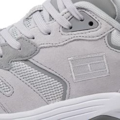 Homme Sneakers Tommy Hilfiger - Modern Prep Sneaker FM0FM04142 Antique Grey PS7 Gris -Tommy Hilfiger Soldes 06 0000300530344 swa