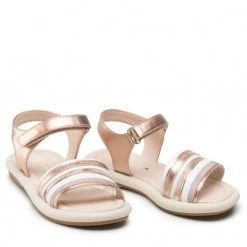 Enfant Sandales Tommy Hilfiger - Velcro Sandal T3A2-32175-0572 M Rose Gold 341 Rose -Tommy Hilfiger Soldes 08 0000209681390 sw